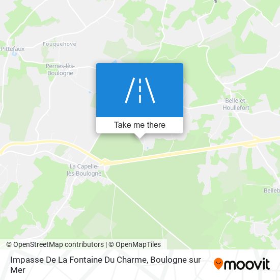Impasse De La Fontaine Du Charme map