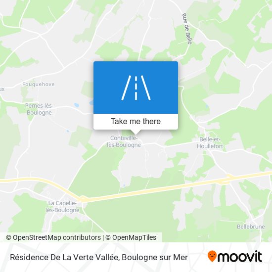 Résidence De La Verte Vallée map