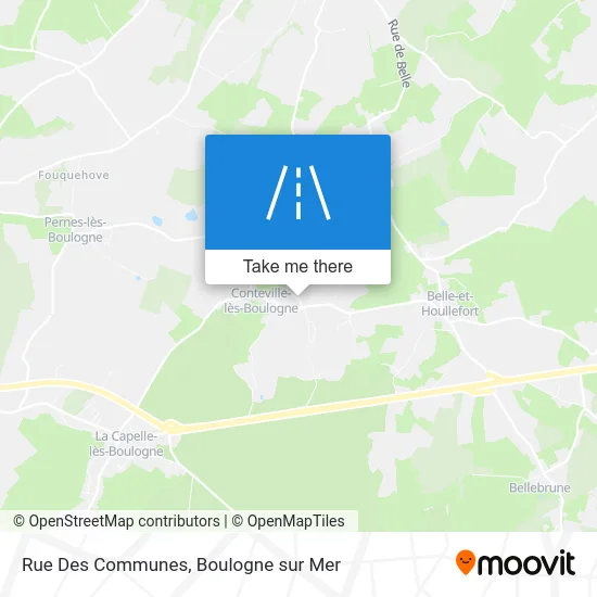 Rue Des Communes map