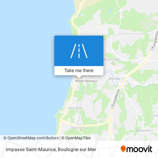 Mapa Impasse Saint-Maurice