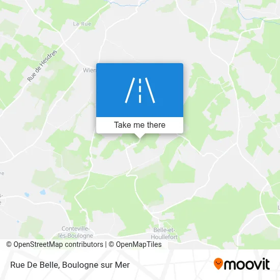 Rue De Belle map