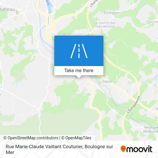 Rue Marie-Claude Vaillant Couturier map