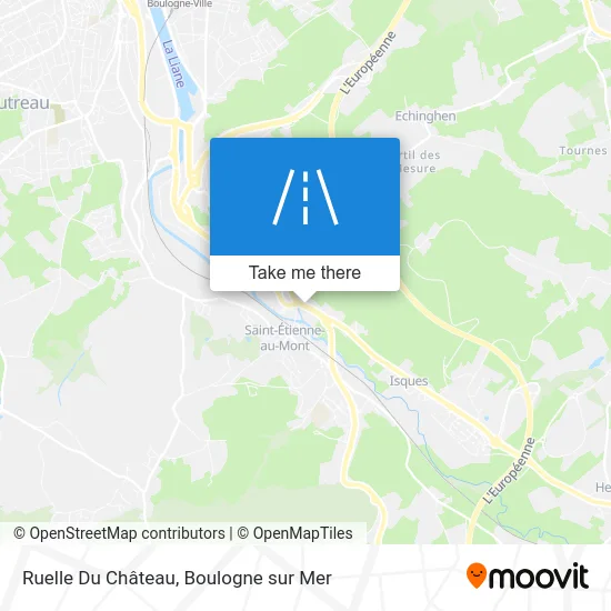 Ruelle Du Château map