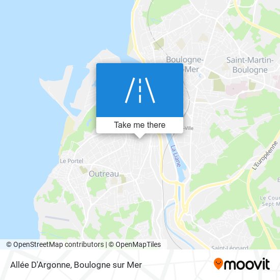 Allée D'Argonne map