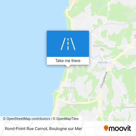 Rond-Point Rue Carnot map