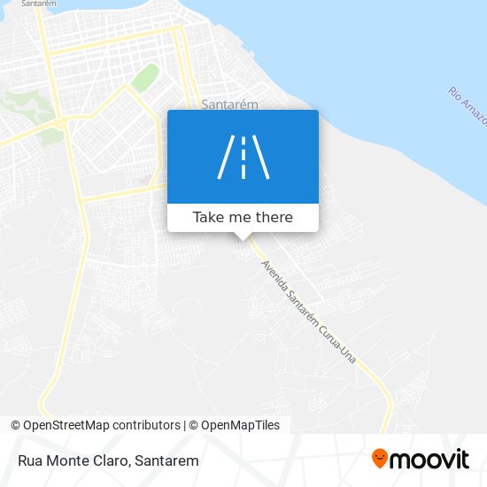 Rua Monte Claro map