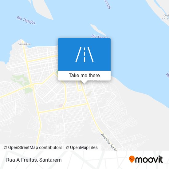 Rua A Freitas map