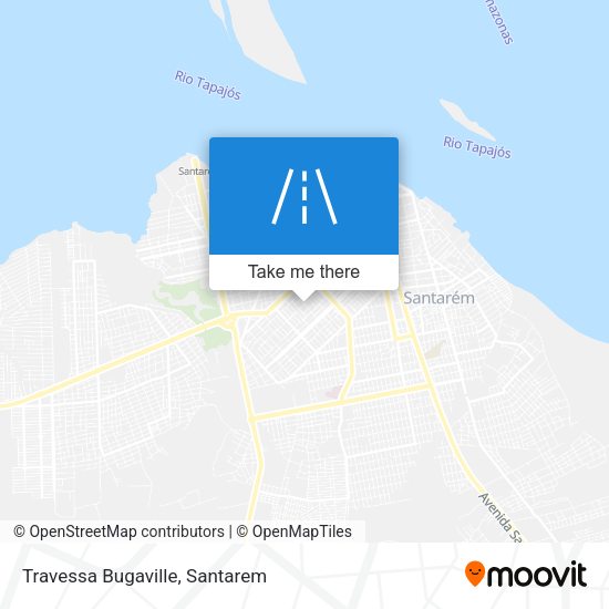 Travessa Bugaville map