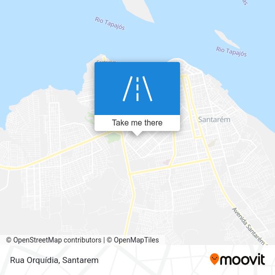 Rua Orquídia map