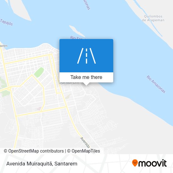 Avenida Muiraquitã map