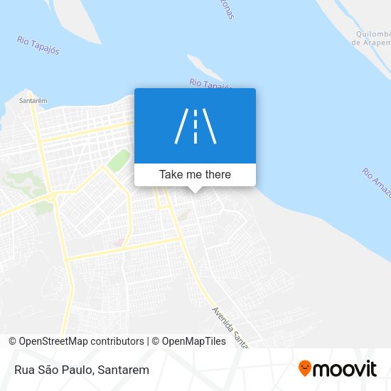 Rua São Paulo map