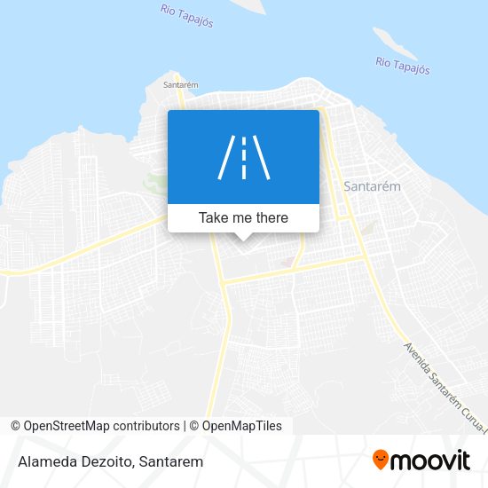Alameda Dezoito map