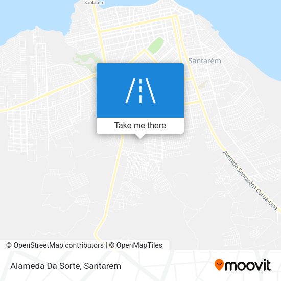 Alameda Da Sorte map