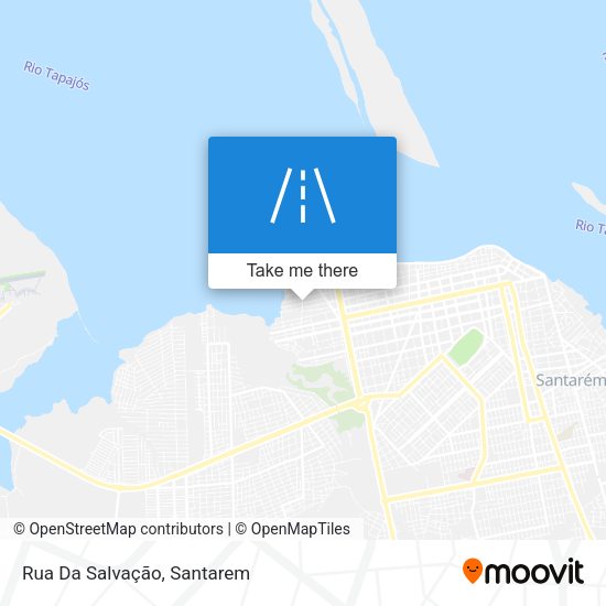 Rua Da Salvação map