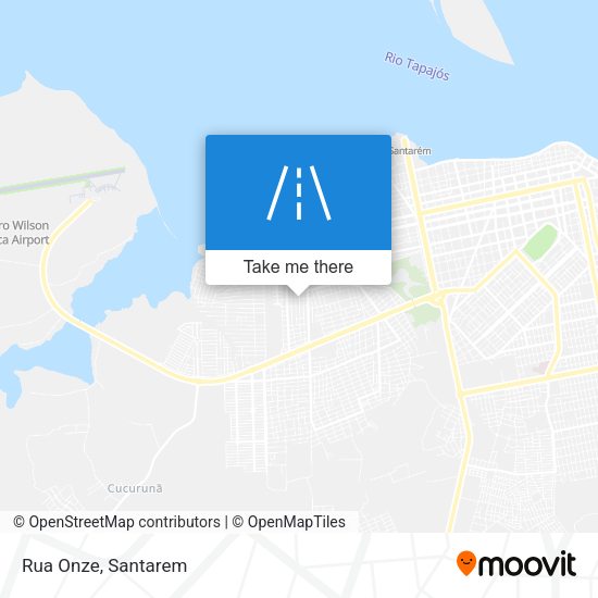 Rua Onze map