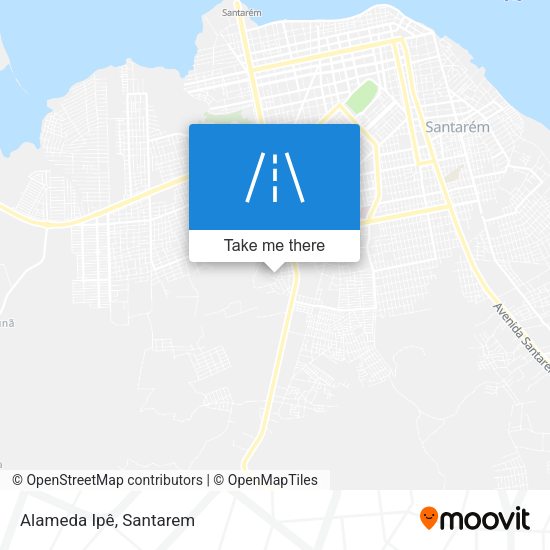 Alameda Ipê map