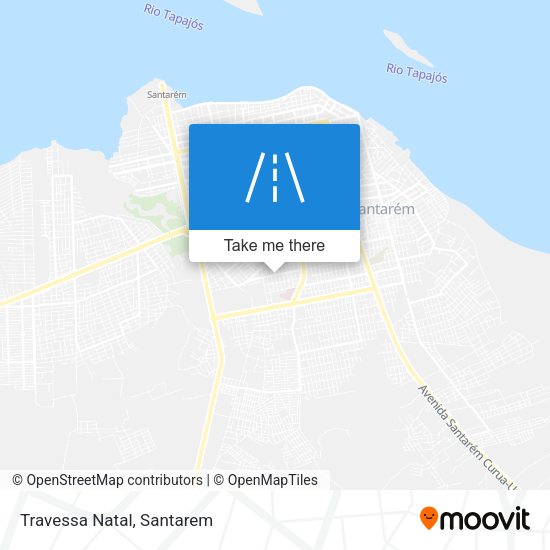 Travessa Natal map