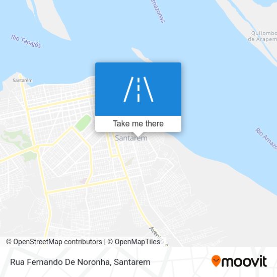 Rua Fernando De Noronha map
