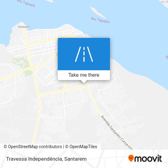 Travessa Independência map