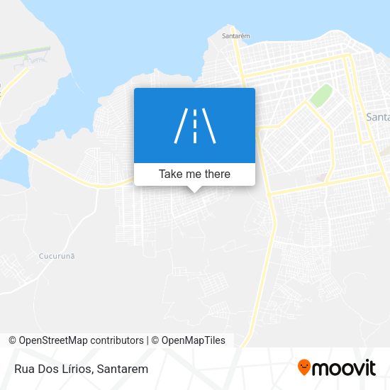 Rua Dos Lírios map