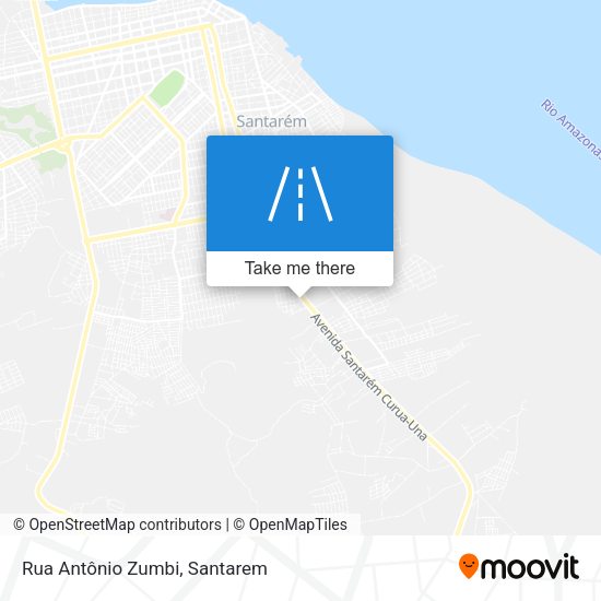 Rua Antônio Zumbi map