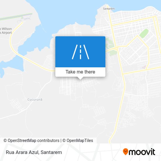 Rua Arara Azul map