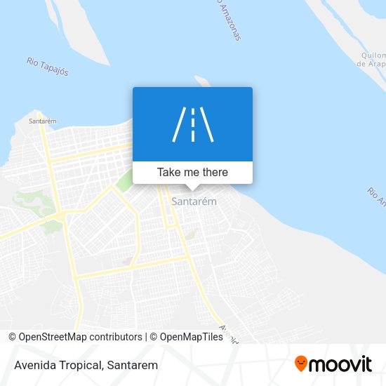 Avenida Tropical map