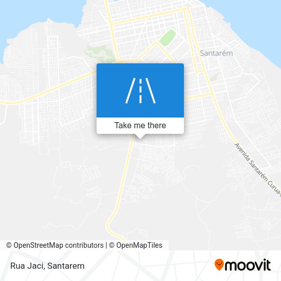Rua Jaci map