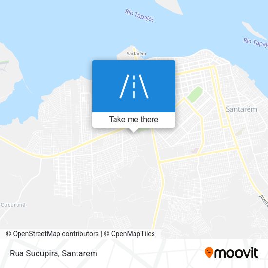 Rua Sucupira map
