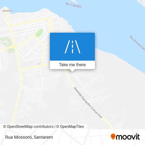 Rua Mossoró map