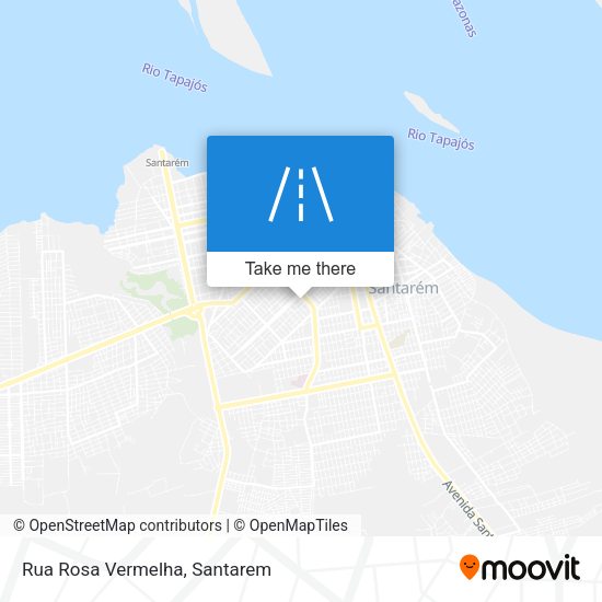 Rua Rosa Vermelha map