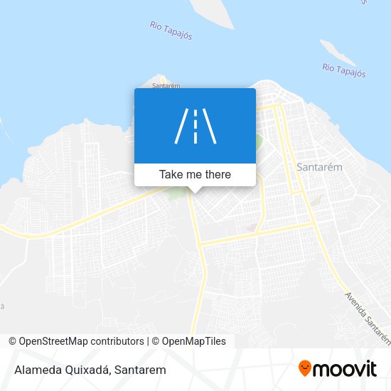 Alameda Quixadá map