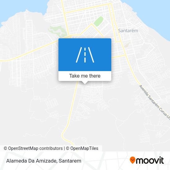 Alameda Da Amizade map