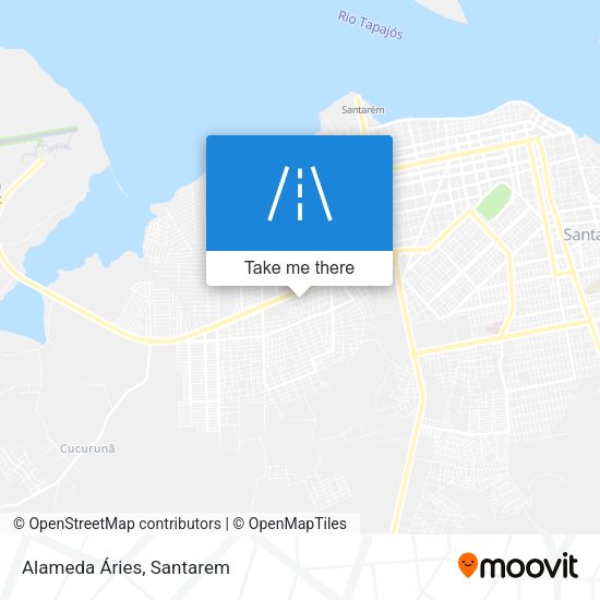 Alameda Áries map