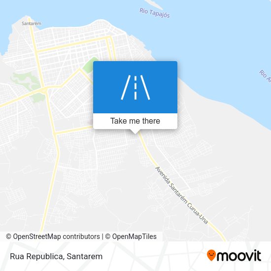 Rua Republica map