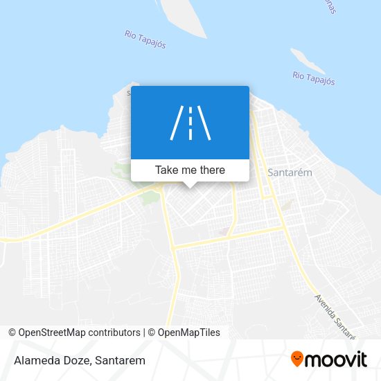 Alameda Doze map