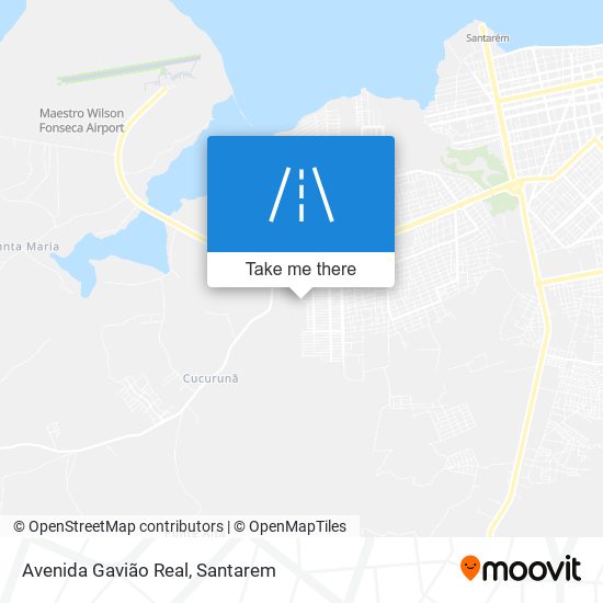 Avenida Gavião Real map