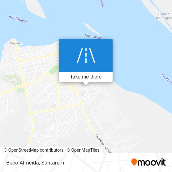 Beco Almeida map