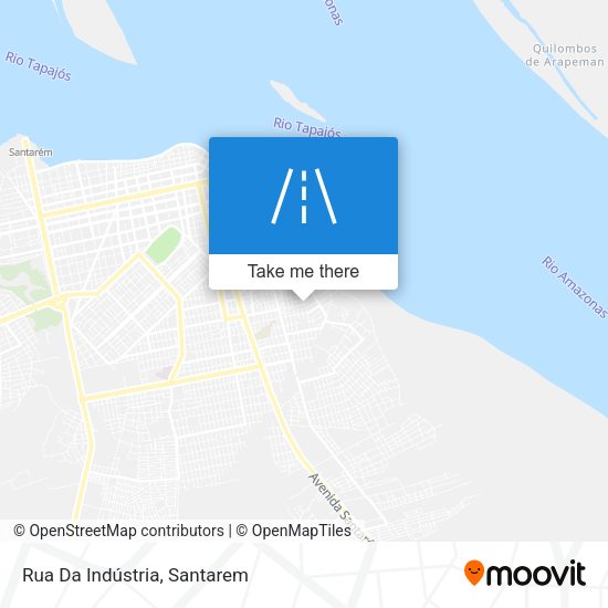 Rua Da Indústria map