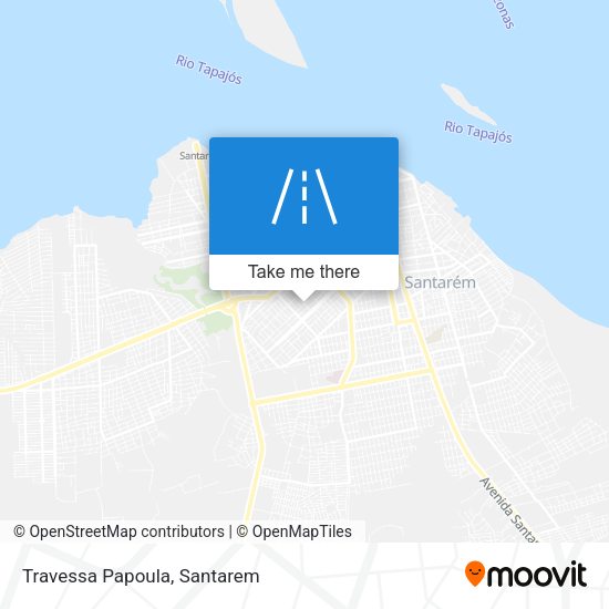 Travessa Papoula map