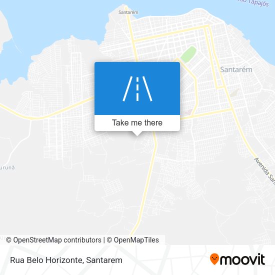 Rua Belo Horizonte map