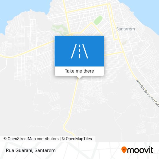 Rua Guarani map