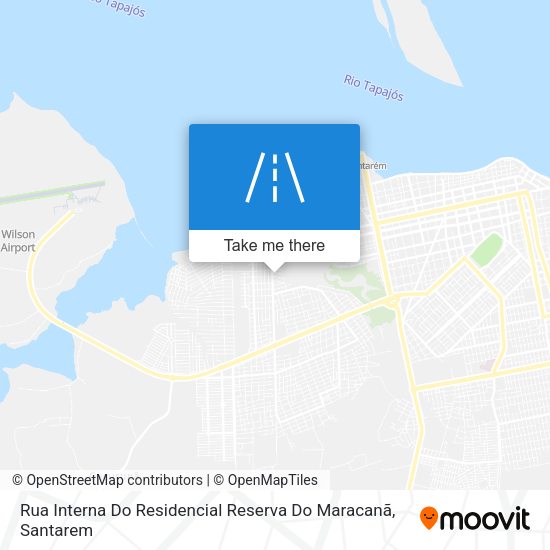 Rua Interna Do Residencial Reserva Do Maracanã map