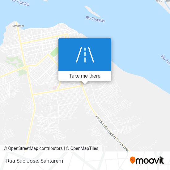 Rua São José map