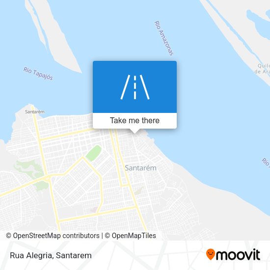 Rua Alegria map