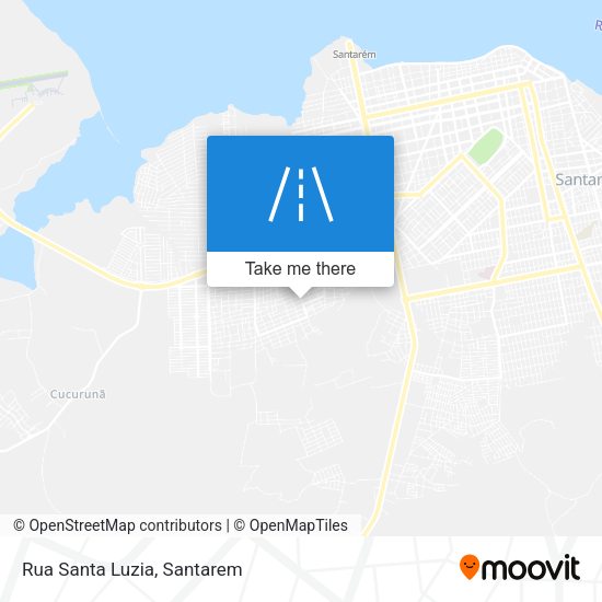 Rua Santa Luzia map
