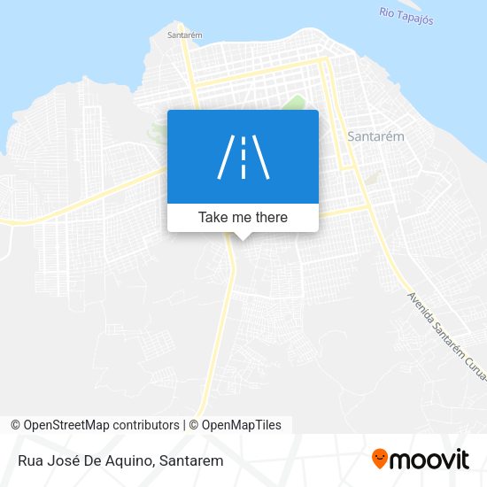 Rua José De Aquino map