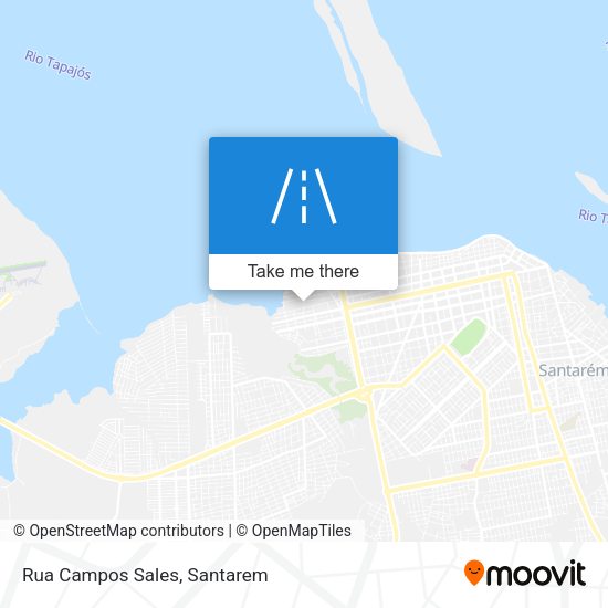 Rua Campos Sales map