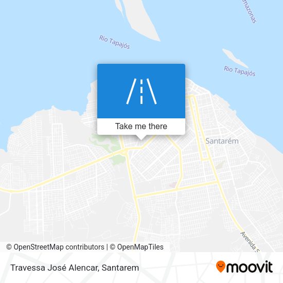 Travessa José Alencar map