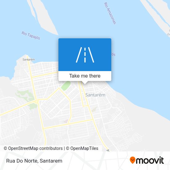 Rua Do Norte map